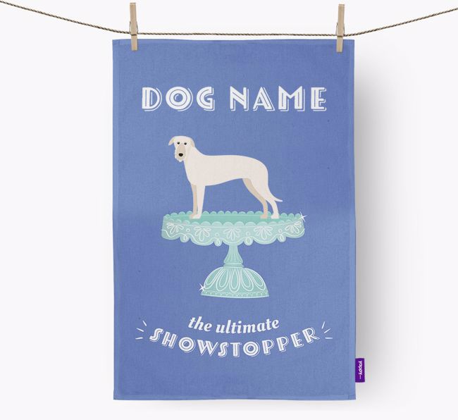 'The Ultimate Showstopper' - Personalised {breedFullName} Tea Towel